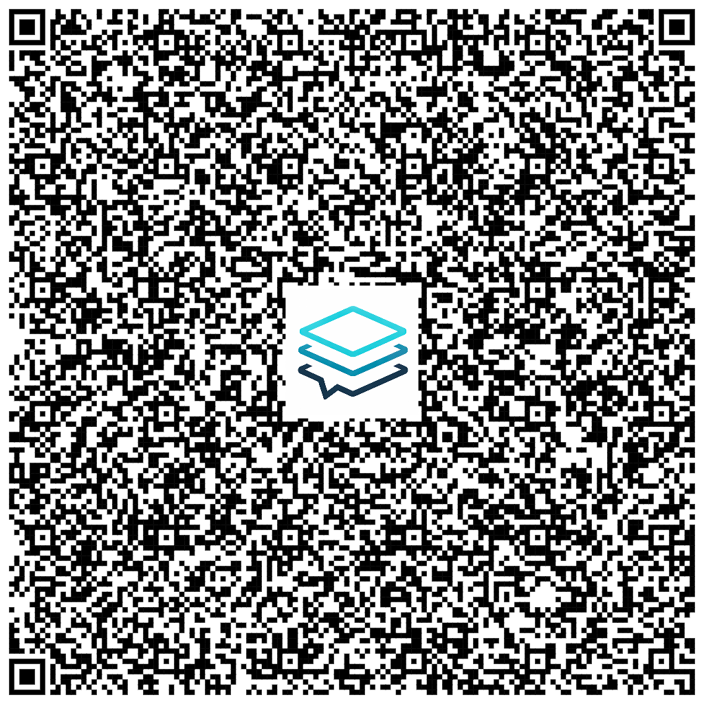 Código QR del contacto oficial de Advixy en Layergram